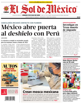 Cover of El Sol de Mexico