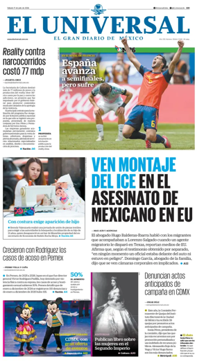 Cover of El Universal