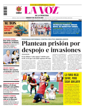 Cover of La Voz de la Frontera