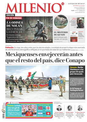 Cover of Milenio Edo de Mexico