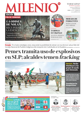 Cover of Milenio Tamaulipas