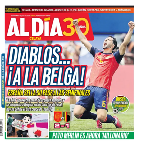 Cover of Periodico Al Dia (Celaya)