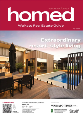 Cover of Homed Waikato Region