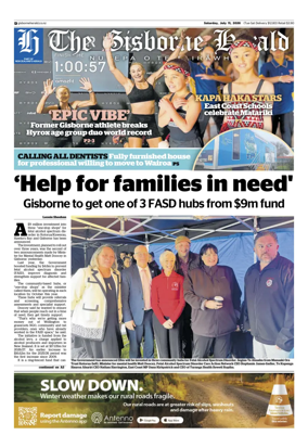 Cover of The Gisborne Herald (Saturday edition)