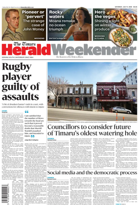 Cover of The Timaru Herald