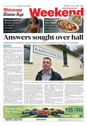 Cover of Wairarapa Times-Age (NZ)