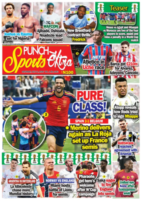 Cover of Punch Sports Extra