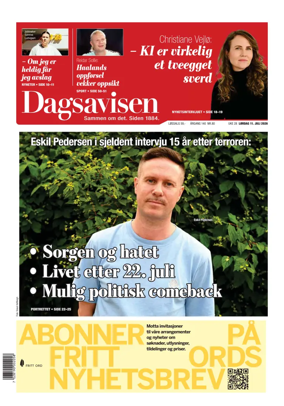Cover of Dagsavisen