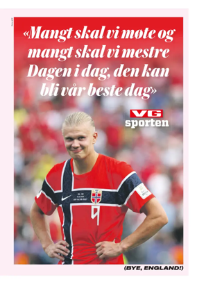 Cover of VG Sporten