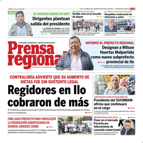 Cover of Prensa Regional