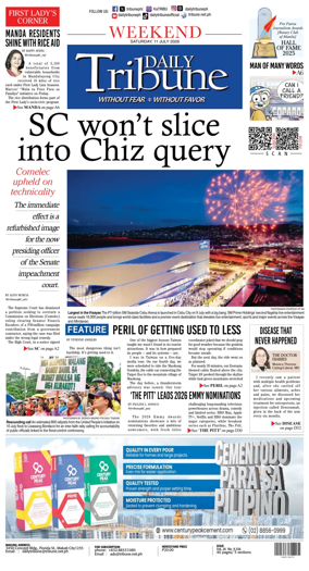 Cover of Daily Tribune (Philippines)