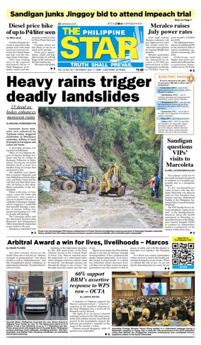 Cover of The Philippine Star