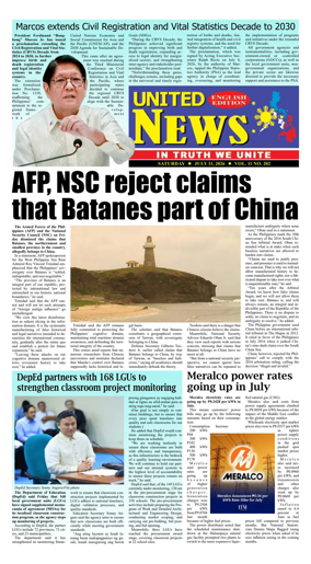 Cover of United News - English Edition