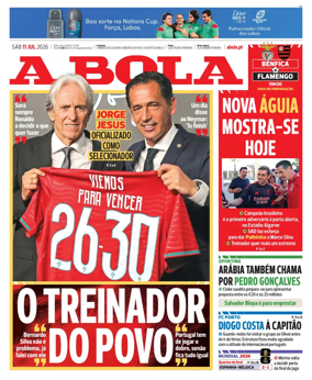 Cover of A BOLA (Portuguese)