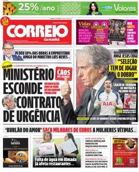 Cover of Correio da Manha Weekend