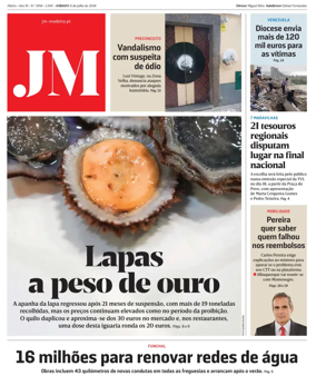 Cover of Jornal Madeira