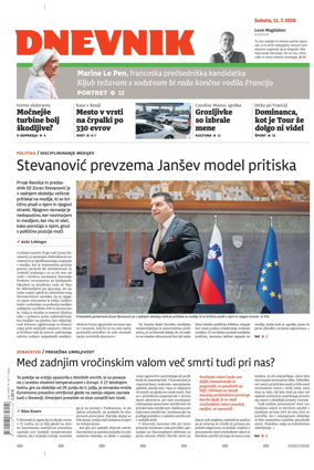 Cover of Dnevnik (Slovenija)
