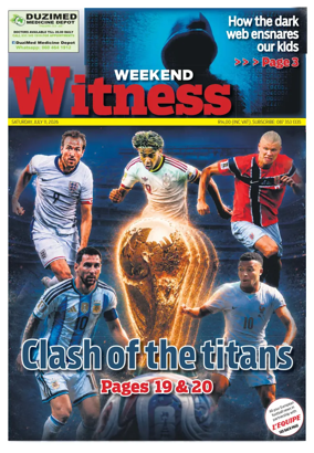 Cover of The Weekend Witness (South Africa)