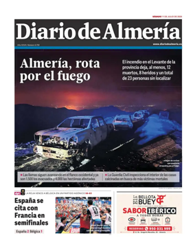 Cover of Diario de Almeria