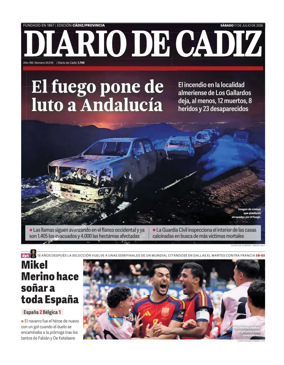 Cover of Diario de Cadiz