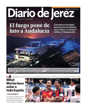 Cover of Diario de Jerez