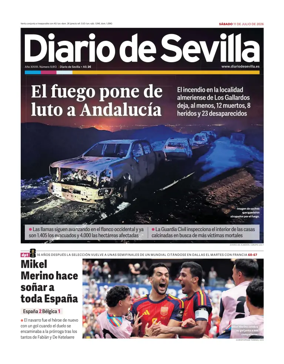 Cover of Diario de Sevilla
