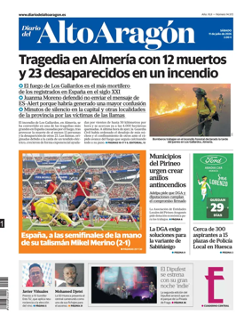 Cover of Diario del Alto Aragon