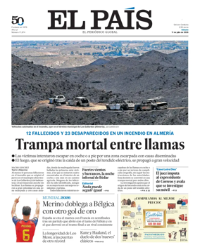 Cover of EL PAIS Catalunya