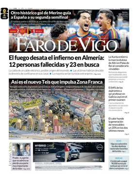 Cover of Faro de Vigo