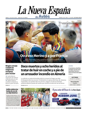 Cover of La Nueva Espana (Aviles)