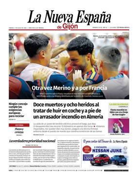 Cover of La Nueva Espana (Gijon)