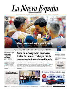 Cover of La Nueva Espana (Oviedo)