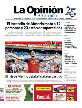 Cover of La Opinion de A Coruna