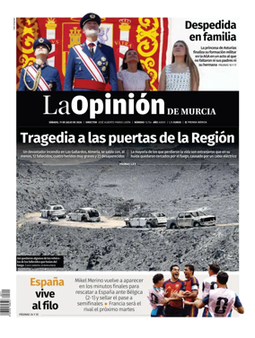 Cover of La Opinion de Murcia