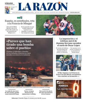 Cover of La Razon (Andalucia)
