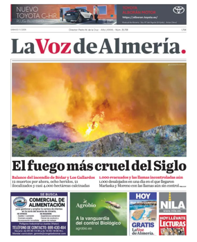 Cover of La Voz de Almeria
