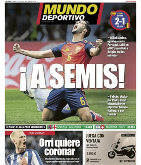Cover of Mundo Deportivo (Gipuzkoa)