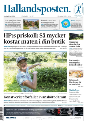 Cover of Hallandsposten