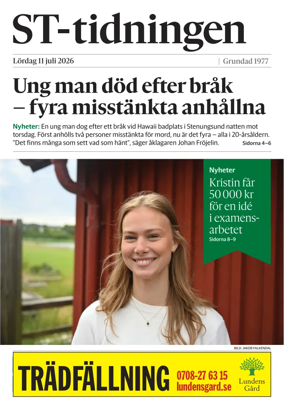 Cover of ST tidningen