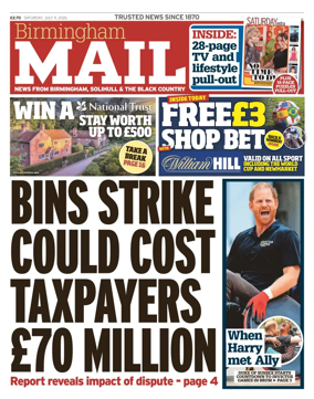 Cover of Birmingham Mail