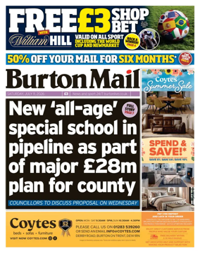 Cover of Burton Mail