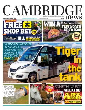 Cover of Cambridge News