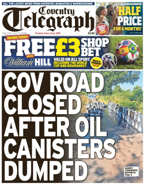 Cover of Coventry Telegraph