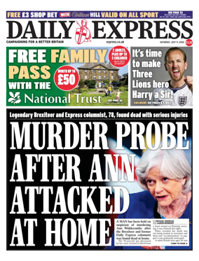 Cover of Daily Express