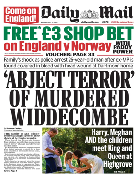 Cover of Daily Mail