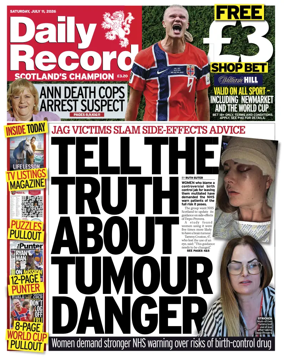 Cover of Daily Record