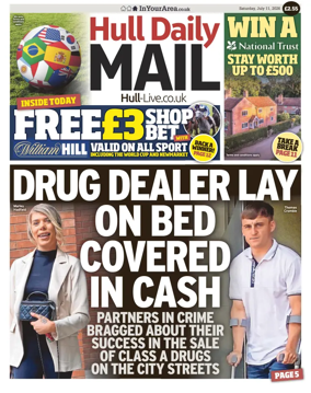 Cover of Hull Daily Mail
