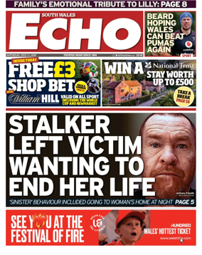 Cover of South Wales Echo
