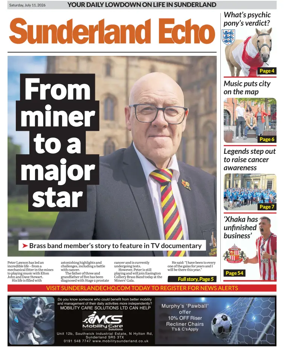 Cover of Sunderland Echo