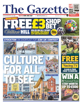 Cover of Teesside Evening Gazette